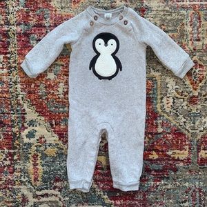 Baby sweater romper